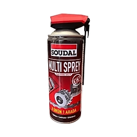 Soudal Multisprey Koyurucu Yağlayıcı Pas Sökücü 400 ml