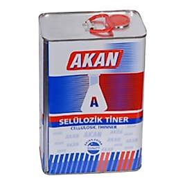 Akan Selülozik Tiner Galon 2250 ml.