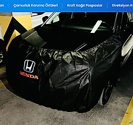 Honda Koruma Tela Çamurluk ve Tampon Örtüsü Lastikli
