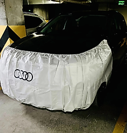 Audi Koruma Tela Çamurluk ve Tampon Örtüsü Lastikli