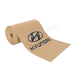 Hyundai Baskılı Oto Kağıt Paspas 500 Adet Rulo