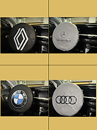 Direksiyon Kılıfı Lastikli Tam Koruma Baskılı Markalar