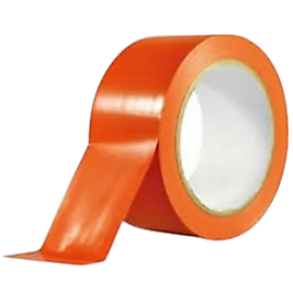 Turuncu Cam Montaj Sabitleme Bandı - Pvc Cam Bantı 48x25 mt