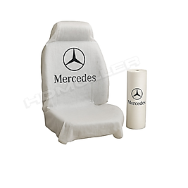 Mercedes Naylon Baskılı Oto Koltuk Servis Poşeti - 400 Adet Rulo