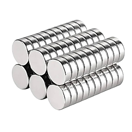 TR MAGNET 10 X 2 Mm Çap: 10 Mm, Kalınlık : 2 Mm Yuvarlak Neodyum Mıknatıs - 25 Adet