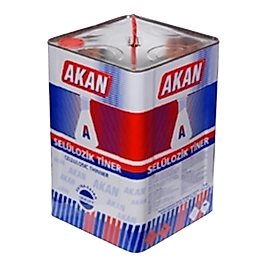 Akan Extra Selülozik Tiner  18 Lt. (14 Kg)