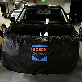 Boschcar Koruma Tela Çamurluk ve Tampon Örtüsü  Lastikli