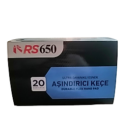 RS AŞINDIRICI KEÇE KIRMIZI - GRİ